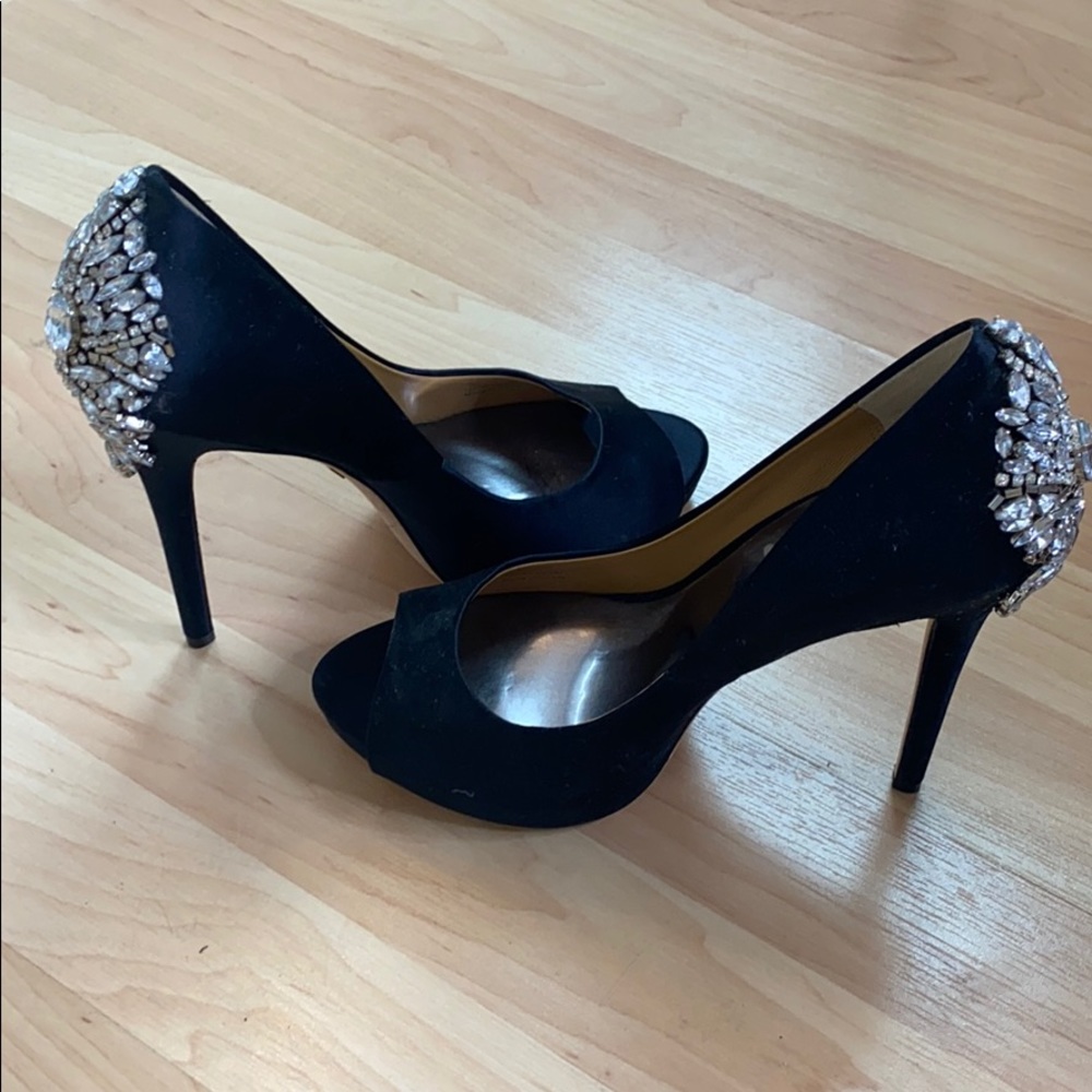 Black heels - Badgley Mischka - size 8.5